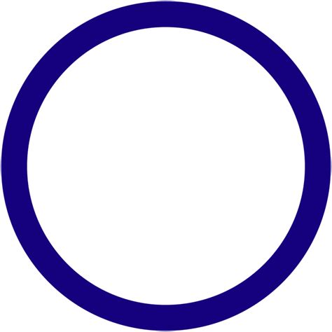 Simple Blue Circle Png Transparent Background Free Png Images