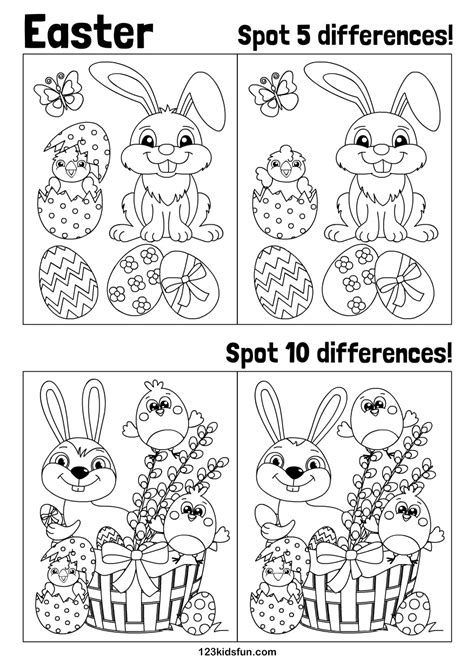 Spot The Difference Worksheets Activity The Best Porn Website