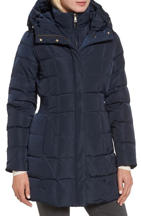 Cole Haan Hooded Down And Feather Jacket Nordstrom Feather Jacket