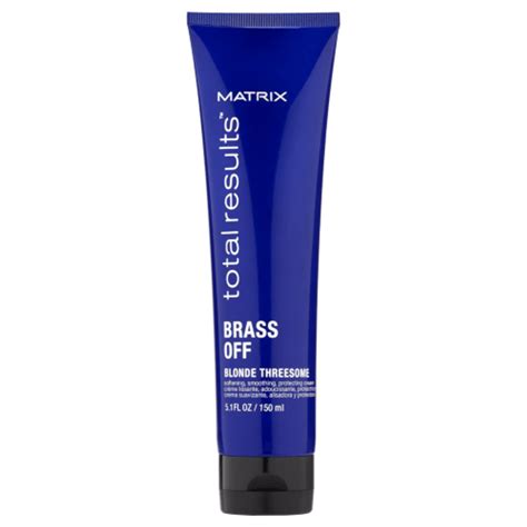 Matrix Total Results Brass Off Blonde Threesome Vivo Hair Salon And Skin Clinic