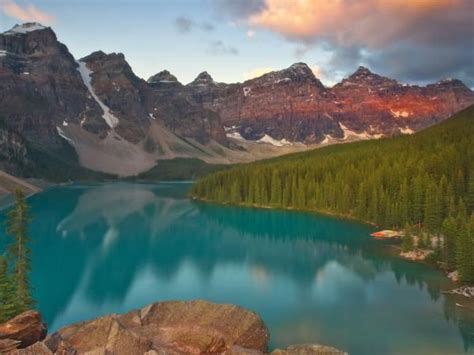 Blue Lake Alberta Canada Beautiful Places In The World Beautiful