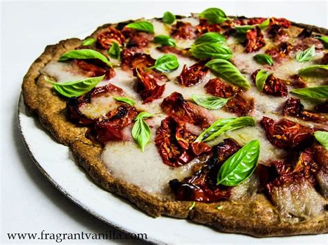 Vegan Margherita Pizza Fragrant Vanilla Cake