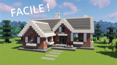 TUTO 65 Comment Faire Une Petite Maison En Brique Sur Minecraft