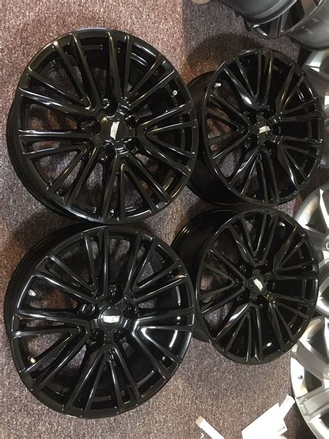 Inch Cadillac Xts Cts Ct Ct Black Wheels Rims Factory Oem