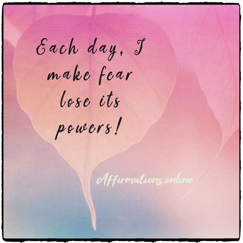 Affirmations For A Fearless Reality Affirmations Affirmation Quotes