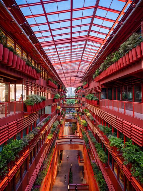 Aspect Studio Jean Nouvels Roof In Shanghai Mimics Li Long Backstreets