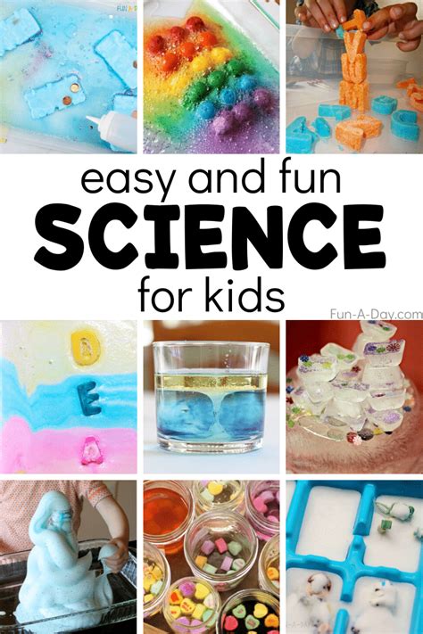 Big List Of Easy Science Experiments For Kids At Home Or School