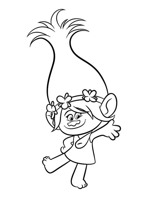 Trolls Coloring Pages