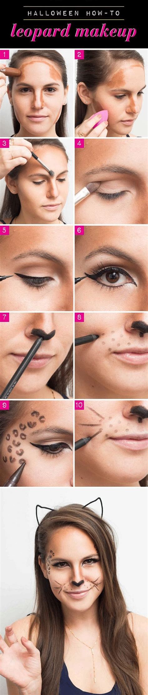 You can use a concealer brush to add a little extra foundation. 25+ Step By Step Halloween Makeup Tutorials For Beginners 2016 | Modern Fashion Blog