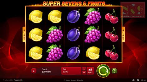 5 Super Sevens And Fruits Slot Playson Review 2024 And Demo Game