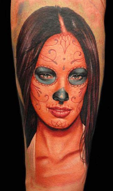 Muerte Tattoo By James Tattooart Post 8876 Tattoos Gallery Skull Girl Tattoo Tattoos