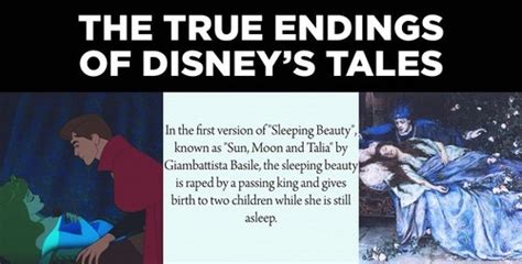 The True Endings Of Disneys Fairy Tales Disney Princess Photo