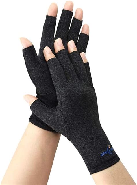 Compression Gloves For Arthritis Hand Brace Fingerless Raynaud Gloves