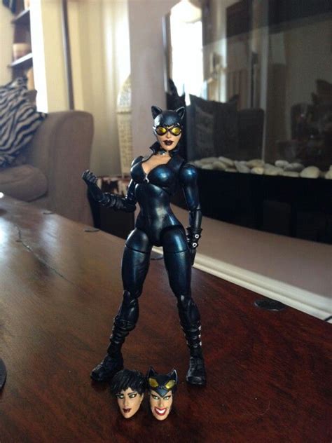 Catwoman By Face Customs Custom Action Figures Face Leather Pants