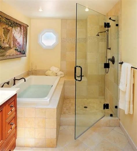 20 Marvelous Bathroom Tub And Shower Combination Ideas For Best Bathroom Renovation Decore