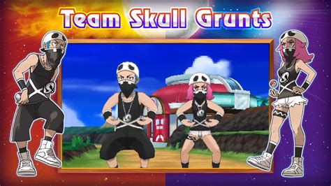 Team Skull Grunts Pokémon Sun And Moon Know Your Meme