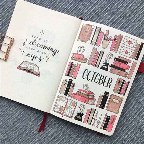 39 Brilliant Book Bullet Journal Theme Ideas And Inspirations Masha Plans