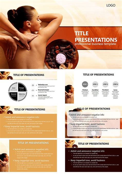 massage spa powerpoint templates keynote template spa massage powerpoint templates