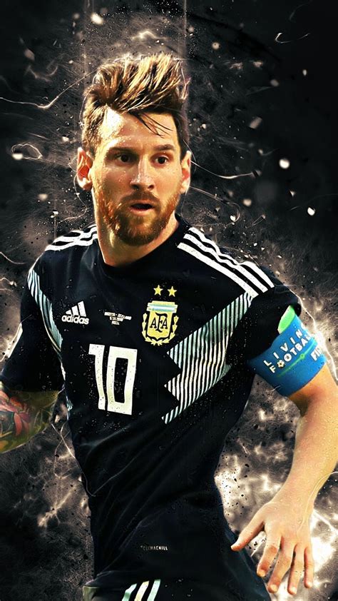 Messi Argentina Jersey Wallpapers Wallpaper Cave