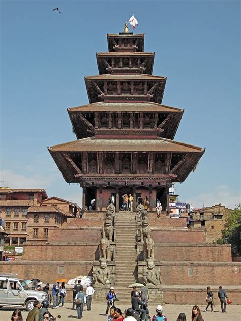 Pagoda Temple At Bhaktapur Kathmandu Valley Kathmandu Valley Unesco