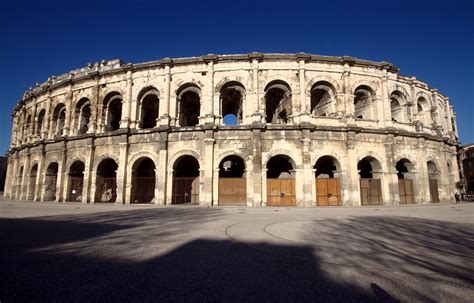 The roman amphitheater of nîmes, france. Arena de Nimes - Wikipédia, a enciclopédia livre