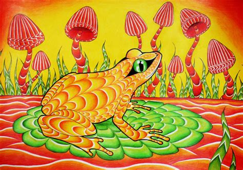 Psyamb Mushroom Drawings The Magic Art Of Mushrooms