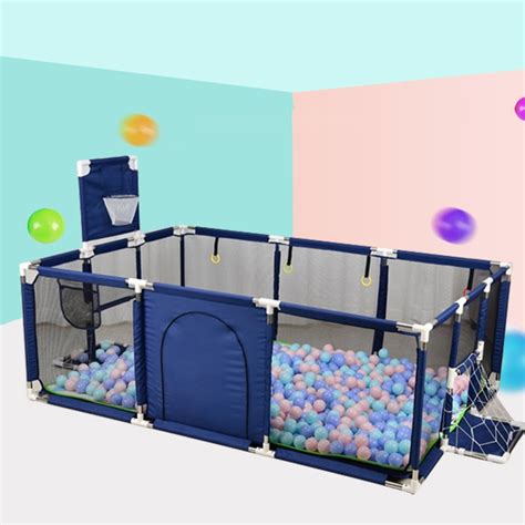 With Basket Portable Playard Play Pen For Infants And Babies
