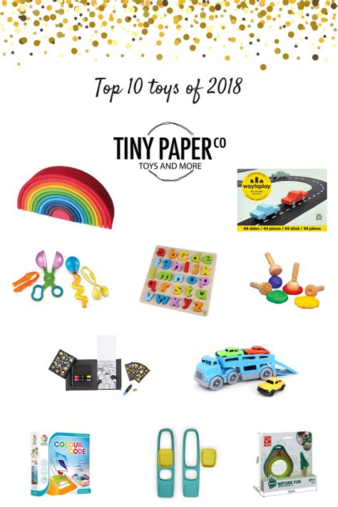 Top 10 Toys Of 2018 Afterpay Toy Store Australia Tiny Paper Co