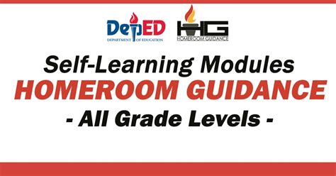 Homeroom Guidance Self Learning Modules All Grade Levels Deped Click