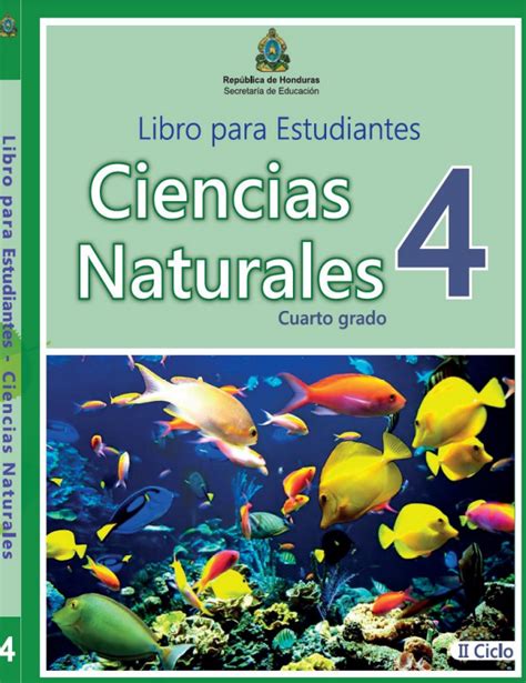 Cuaderno De Trabajo De Ciencias Naturales 7 Septimo Grado Honduras