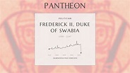 Frederick II, Duke of Swabia Biography - 12th-century Hohenstaufen Duke ...