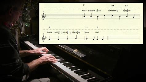 Ode To Joy Jazz Piano Reharmonization Acordes Chordify