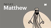 Gospel of Matthew Summary | Watch an Overview Video (Part 1)