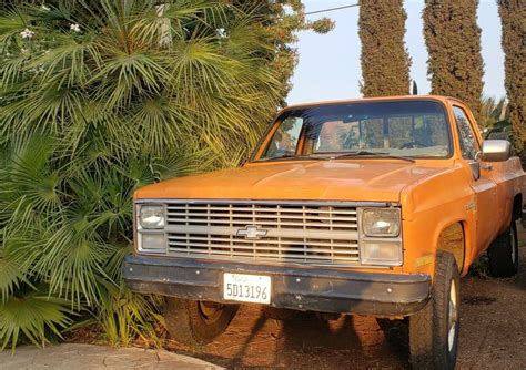 1984 Chevrolet K20 4wd 34 Ton Pickup Truck Classic Chevrolet K20