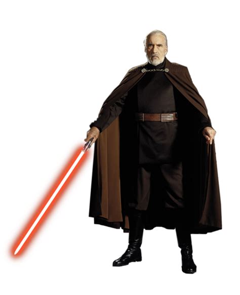 Why didn’t count dooku have sith eyes? | Fandom png image