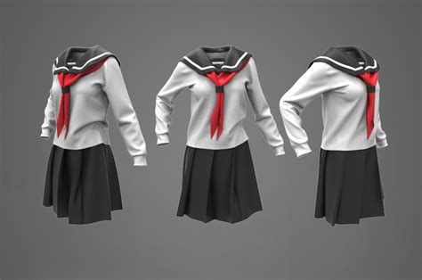 Artstation Sailor Uniform Seifuku