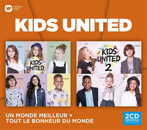 Kids United Coffret 2cd Un Monde Meilleur Tout Le Bonheur Du Monde