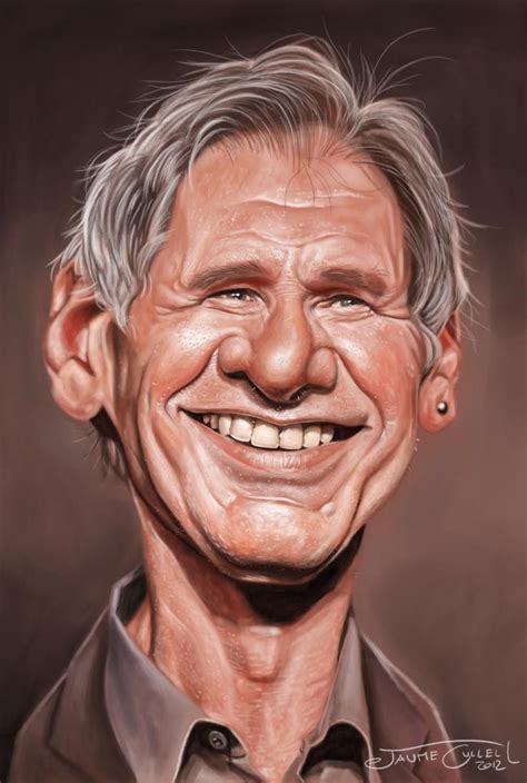 Harrison Ford By Jaumecullell On Deviantart Celebrity Caricatures