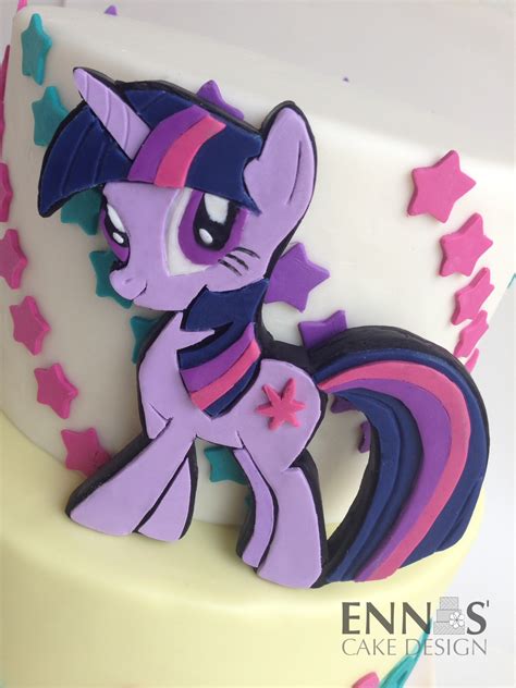 Great way for children to make there own designs and great for them to give to friends. My Little Pony - Twilight Sparkle - CakeCentral.com