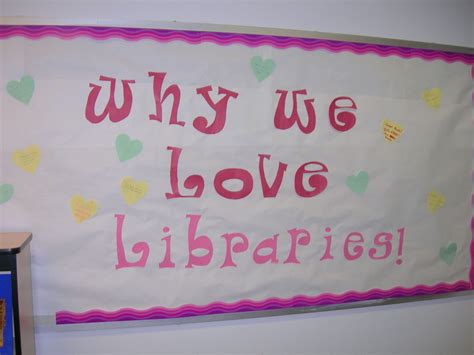 February Is Library Lovers Month Library Week Heart Month Bulletin