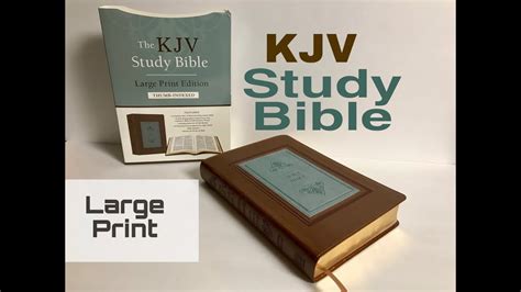 Kjv Large Print Study Bible Review Youtube