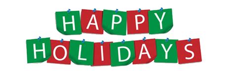 Happy Holidays Text Png Clipart Png All Png All