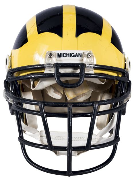 Football is safer than ever with academy's selection of improved football helmet gear. Lot Detail - Michigan Wolverines Game Used Football Helmet