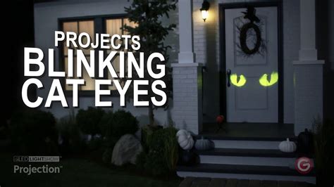 Lightshow Projection Eyescreams Blinking Cat Eyes Youtube