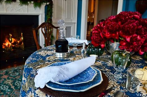 Holidays With Aerin Lauder The Glam Pad Thanksgiving Table