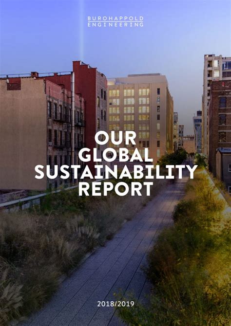 Global Sustainability Report 2019 Buro Happold