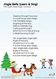 Lyrics poster for "Jingle Bells" Christmas song from Super Simple ...