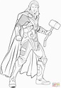thor ragnarok coloring pages New Avengers Thor coloring page - Escola ...