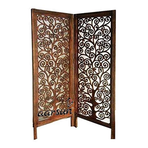 Carved Wood Room Divider Rd 0119