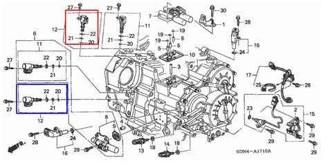 B And C Shift Solenoid Location Drive Accord Honda Forums
